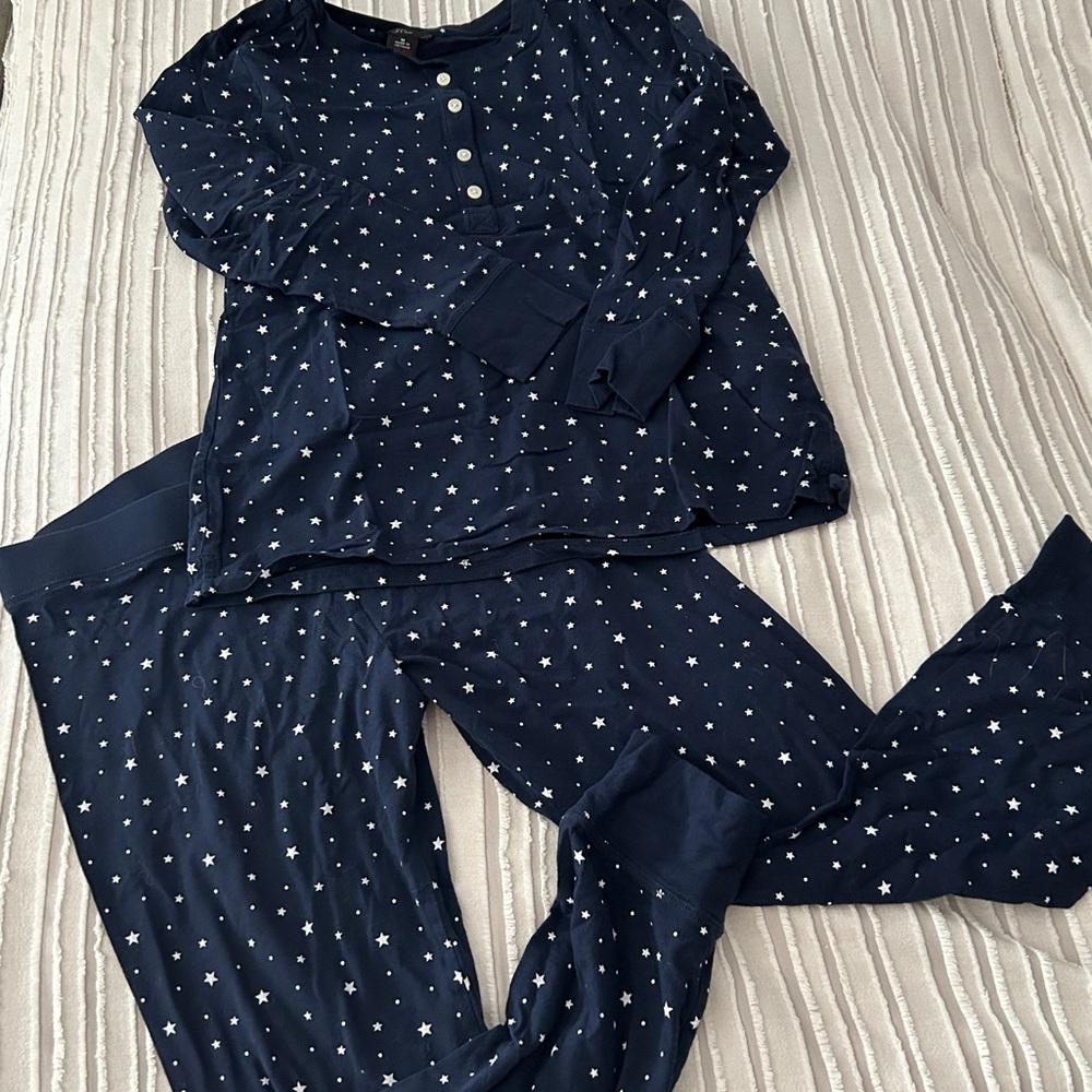 J.Crew Knit Women’s Pajama set - like new- size M